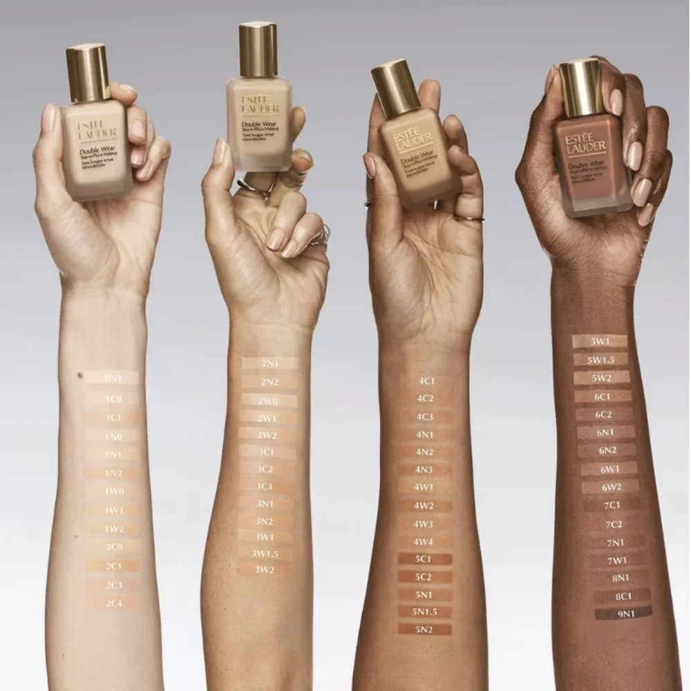 Estee Lauder Double Wear Stay In Place Makeup: Warm Porcelain (1W0), NIB - Picture 8 of 10